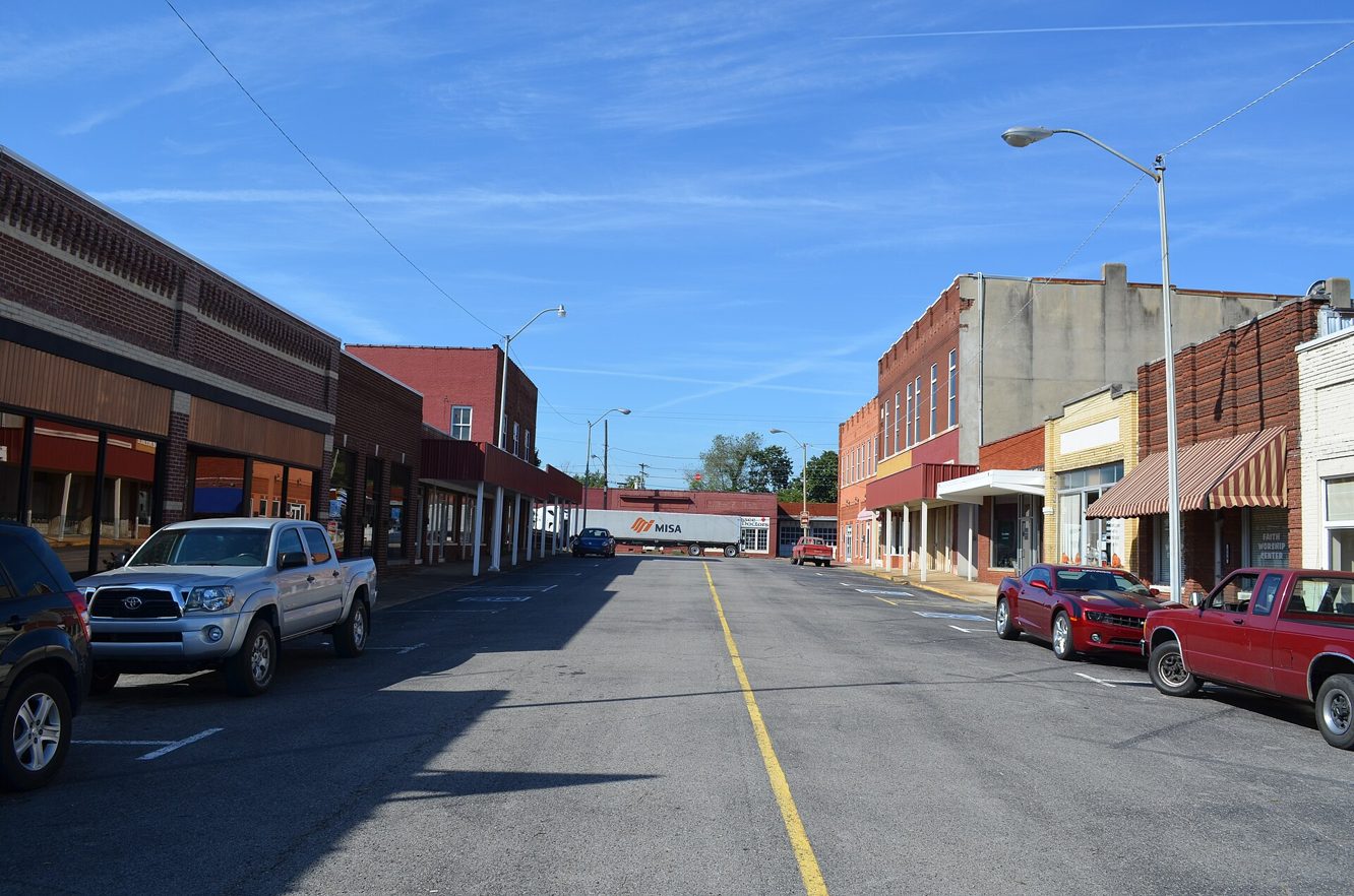 Portland business district, Tennessee
